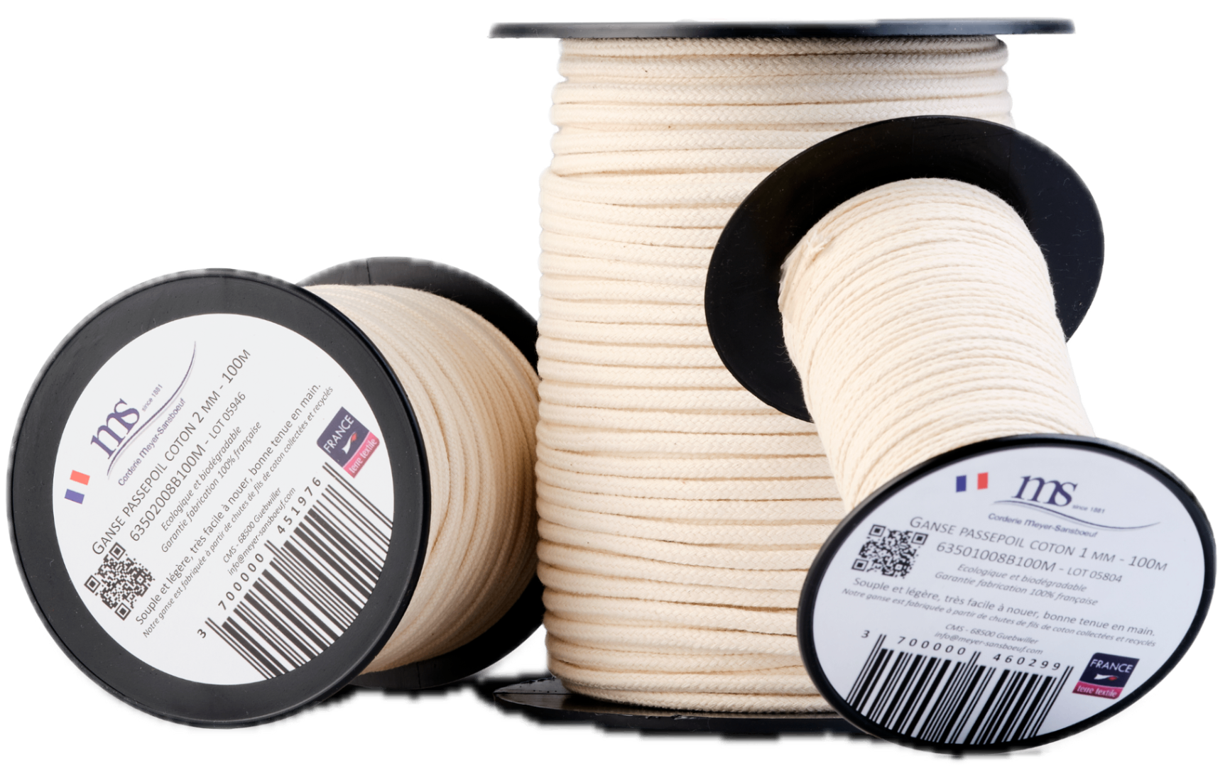 Bobines d'étiquettes adhésives Yetiq
